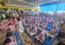 PD Nasyiatul 'Aisyiyah Kota Gunungsitoli Gelar Lomba Mewarnai