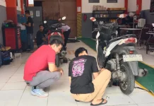 SMKS Pembda Nias Buka Servis Kendaraan, Ikaspen Apresiasi
