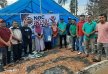 Turut Merasakan, NGC Salurkan Bantuan bagi Korban Kebakaran Desa Mudik