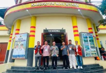 Sekda Nias Utara Bazatulo Zebua Hadiri Penutupan PRSU ke-50 di Medan