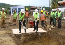 Kapolres Nias Hadiri Ground Breaking Pembangunan MPP Kota Gunungsitoli