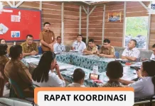 Dinsos Nias Utara Rakor Penyamaan Persepsi Penyaluran Bansos di Kecamatan Lotu