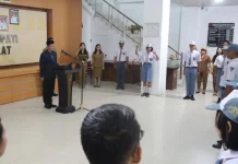 Bupati Eliyunus Buka Pemusatan Pendidikan dan Latihan Calon Paskibraka