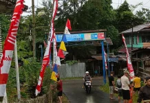 Semarakkan HUT RI Pemdes Iraonogeba Giat Gotong-Royong