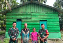 Sebanyak 38 RTLH Tuntas, Kodim 0213/Nias Terus Kejar Target Program TNI AD