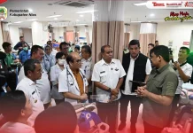 Gubernur Bobby Tinjau UPTD RSUD dr. M. Thomsen Nias