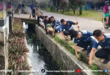 Aksi Bersih Lingkungan Semarakkan Rangkaian HUT Kemri di Lapas Gunungsitoli