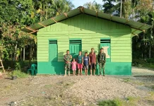 Satgas Karya Bakti TNI AD Rampungkan Dua RTLH di Nias Barat