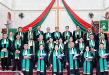 Pelaksanaan Ordinasi Vikar menjadi Pendeta BNKP