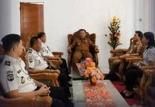 Koordinasi Lapas Gunungsitoli ke Wali Kota Terkait Remisi dan Aksi Donor Darah