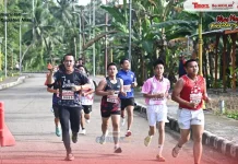 Lomba Lari 5K “Nias Fagohi” Meriahkan HUT ke-81 Kemri di Kabupaten Nias