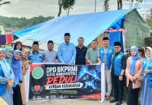 DPD BKPRMI Kota Gunungsitoli Salurkan Bantuan bagi Korban Kebakaran di Desa Mudik