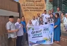 GEBER MASJID, KUA Kecamatan Gunungsitoli Dorong Masjid Aman, Sehat, Rapi, dan Indah