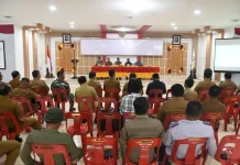 Bupati Nias Selatan Pimpin Rakor Tanggap Darurat Longsor