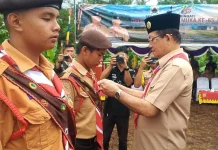 Wakil Bupati Nias Utara Pimpin Penutupan Kegiatan Pramuka Kwarcab Nias Utara 2026