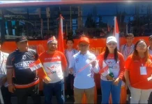 UNIAS Gelar Pawai Bendera Merah Putih Sepanjang 25 Meter