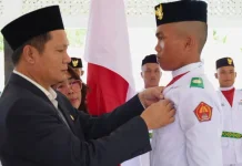 Paskibraka Nias Barat Resmi Dikukuhkan