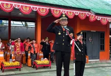 Peringati HUT ke-81 RI, Keluarga Besar Kantor SAR Nias Teguhkan Semangat Pengabdian