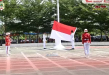 Upacara Detik-detik Proklamasi Kemerdekaan RI di Kabupaten Nias