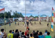 Ragam Unsur Masyarakat Tuhemberua Sukseskan Kegiatan Olahraga HUT RI