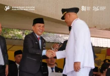 Upacara HUT RI ke-81 di Nias Utara Khidmat, Kepala BPS: Momentum Jaga Persatuan