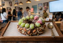Donut Muscat Cokelat dan Stroberi Beku, Kreasi Manis yang Viral