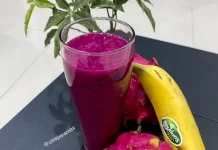 Manfaat Jus Buah Naga dan Pisang