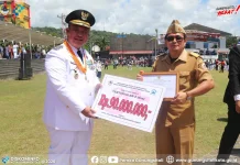 Sebanyak 10 Desa Terbaik Gunungsitoli Raih Penghargaan SID-Kinerja 2026