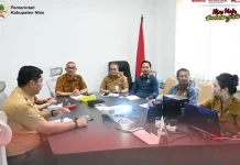 Rakor Pengendalian Inflasi Daerah dan Evaluasi Dukungan Pemda Kabupaten Nias