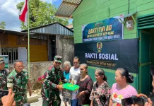 Danrem 023/KS Tinjau RTLH dan Jembatan Hasil Karbak di Nias