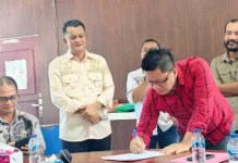 Sejumlah Pejabat Dinas PUTR Mengikuti Sertijab