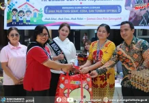 Bunda PAUD Gunungsitoli Dorong Anak Sehat dan Ceria