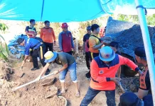 BPBD Kota Gunungsitoli dan Lintas Instansi Tangani Longsor di Desa Fadoro You
