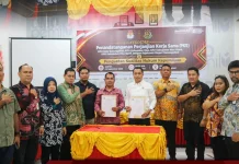 KPU se-Kepulauan Nias Teken PKS dengan Kejaksaan Negeri Gunungsitoli