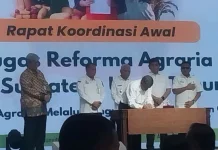 Pemkab Nias Barat Hadiri Rakor Awal Reforma Agraria Sumut