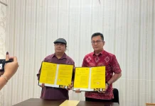 Bupati Nias Selatan Tandatangani Kerja Sama dengan Unika St. Thomas Medan