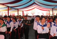Danramil Telukdalam Bekali 589 Mahasiswa Baru Universitas Nias
