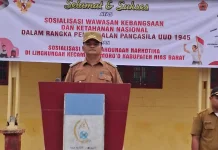 Camat Moro’o Tekankan Wawasan Kebangsaan dan Bahaya Narkoba