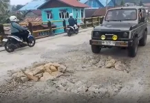 Jembatan Moawo Gunungsitoli Semakin Rusak Parah, Warga Desak Perbaikan