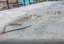 Jembatan Moawo Gunungsitoli Semakin Rusak Parah, Warga Minta Larangan Truk Berat