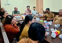 Polres Nias Ikuti Rakoorda Pengawasan Harga dan Mutu Beras