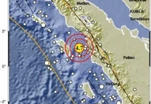 Periode Awal September Dua Gempa Dirasakan di Kepulauan Nias