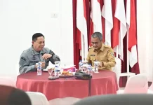 Kepala Badan Keamanan Laut Republik Indonesia Tiba di Kepulauan Nias
