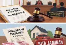 Tunggakan Pinjaman Berujung Gugatan, KSP3 Nias Tagih Rp488,56 Juta