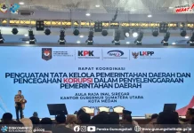 Perkuat Integritas, Pemko Gunungsitoli Ikuti Rakor Antikorupsi
