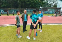 Ketua KONI Monitoring Pemusatan Latihan Atlet Kota Gunungsitoli di Medan