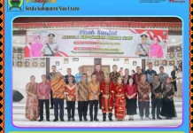 Bupati dan Wakil Bupati Nias Utara Hadiri Temu Pisah Kapolres Nias