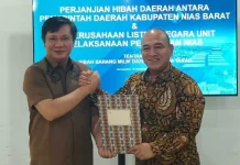 Pemkab Nias Barat dan PLN Teken Hibah Tanah untuk Pembangunan PLTD