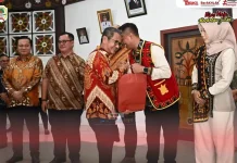 Bupati Nias Hadiri Pisah Sambut Kapolres Nias