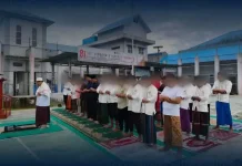 Shalat Istisqa’ dan Doa Bersama di Lapas Kelas IIB Gunungsitoli Tumbuhkan Iman